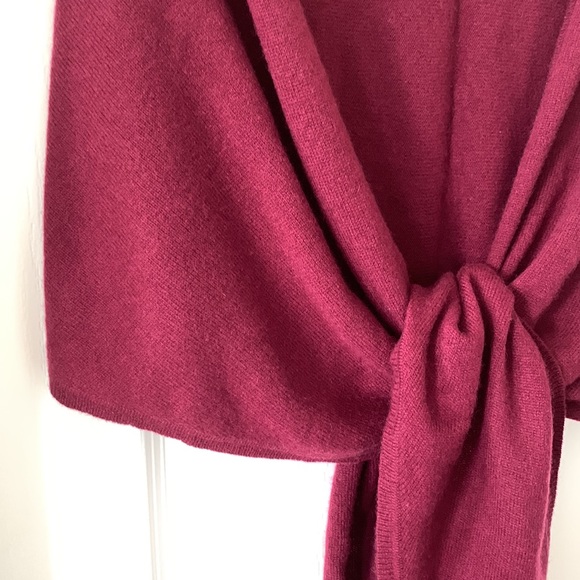 ANN TAYLOR 100% Cashmere Wrap New With Tag - Picture 7 of 10